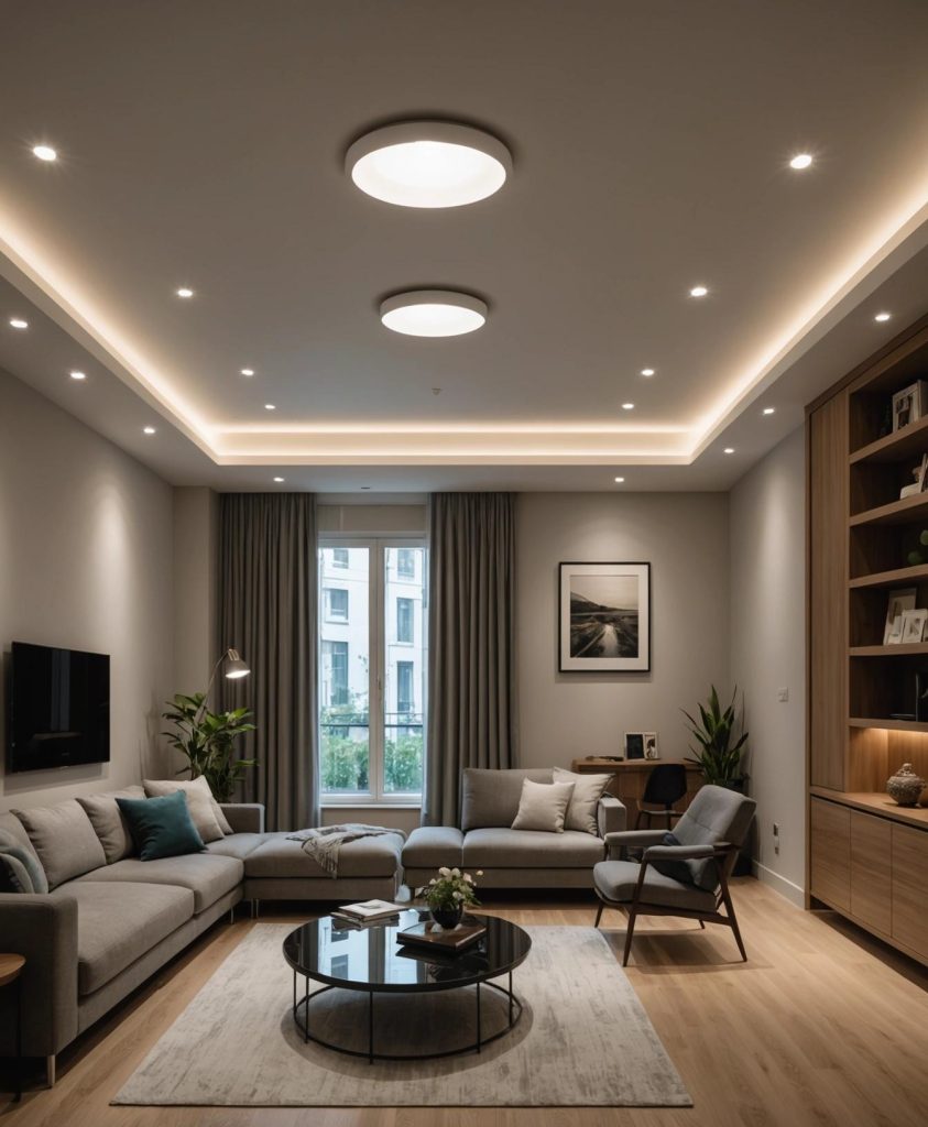 Recessed Lighting Installation McKinney, TX 2 Expert recessed lighting installation service in modern home interior mckinney tx 20e3