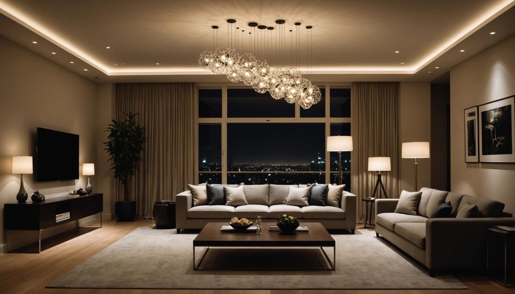 Professional lighting installation service in modern residential home mckinney tx 2995